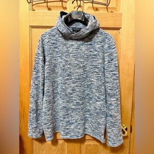 Express Blue Hooded Sweater - Men’s Size Large